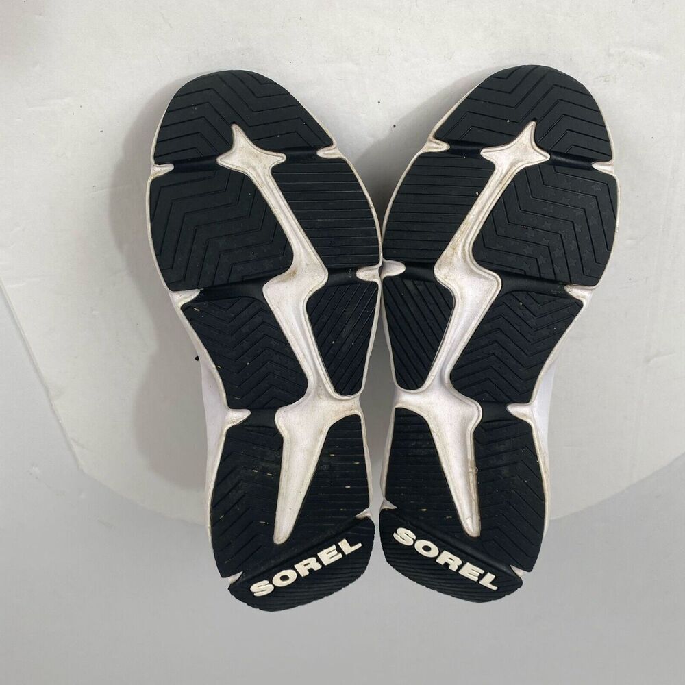 Sorel Kinetic Women's Size 8 Rnegd Lace Black White Sneaker Women's Athletic - Picture 3 of 14